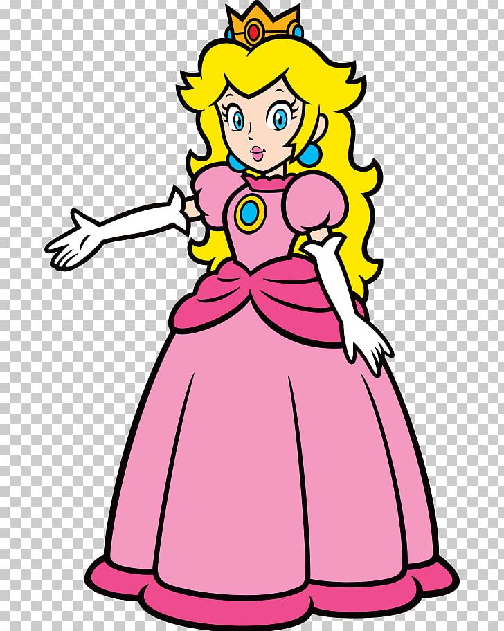 Super Princess Peach Super Mario Bros. PNG, Clipart, 2d Computer Graphics, Artwork, Fictional Character, Flower, Mario Free PNG Download