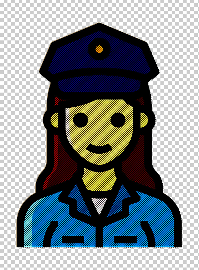 Police Officer Icon Occupation Woman Icon Policewoman Icon PNG, Clipart, Academic Dress, Cap, Cartoon, Costume Hat, Electric Blue Free PNG Download