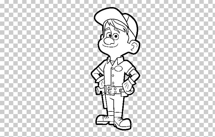 Fix-It Felix Coloring Book Black And White King Candy Drawing PNG, Clipart, Adult, Angle, Arm, Cartoon, Child Free PNG Download