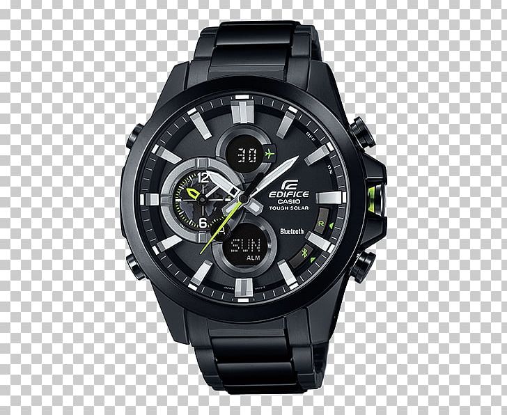 Casio EDIFICE ECB-500DC Casio EDIFICE TIME TRAVELLER EQB-501 Watch Clock PNG, Clipart, Accessories, Bluetooth, Brand, Casio, Casio Edifice Free PNG Download