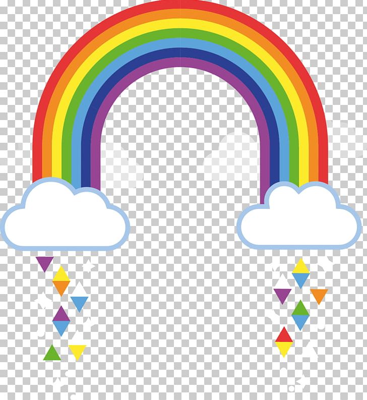 Rainbow Adobe Illustrator Euclidean PNG, Clipart, Area, Artworks, Cartoon, Circle, Diagram Free PNG Download