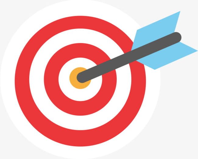 target with arrow clip art