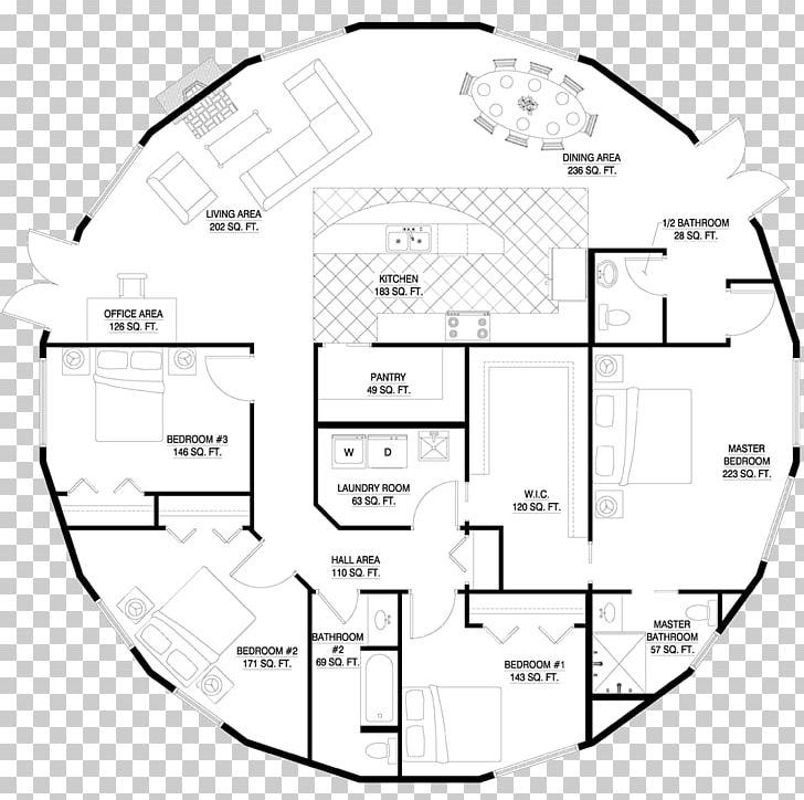 House Plan Floor Plan PNG, Clipart, 3d Floor Plan, Angle, Area, Bedroom, Black And White Free PNG Download