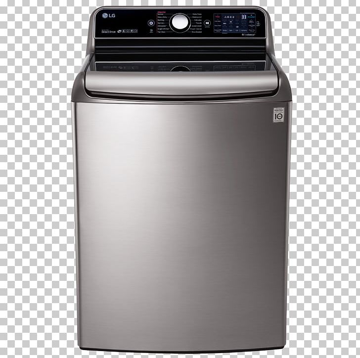 Washing Machines LG WT7700H Steel LG TurboSteam DLEX7700 PNG, Clipart, Cubic Foot, Efficient Energy Use, Energy Star, Graphite, Home Appliance Free PNG Download