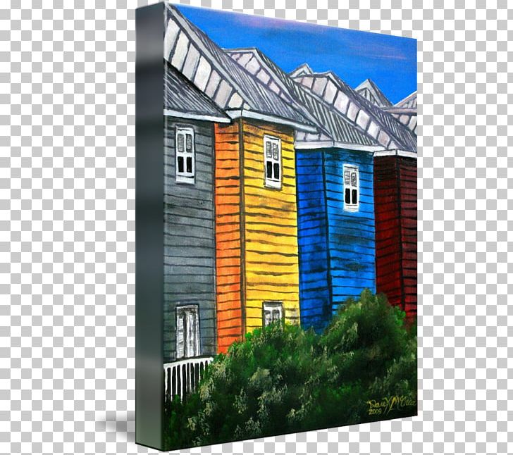 Beach House Gallery Wrap Canvas Window PNG, Clipart, Acrylic Paint, Art, Beach, Beach House, Building Free PNG Download
