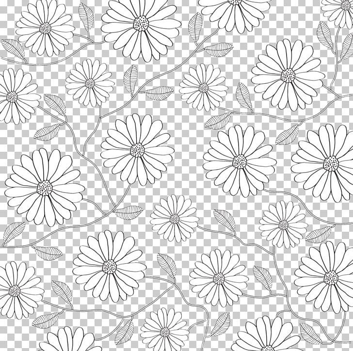 Black And White Flower Petal Pattern PNG, Clipart, Abstract Lines, Area, Art, Black, Circle Free PNG Download