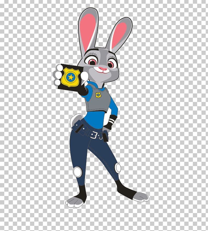 Rabbit Easter Bunny Nick Wilde Lt. Judy Hopps Cartoon PNG, Clipart, Animal, Animation, Decoration, Fox, Gray Background Free PNG Download