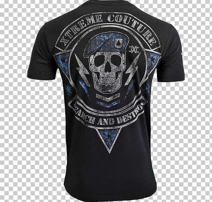 T-shirt Xtreme Couture Mixed Martial Arts Ultimate Fighting Championship Jersey PNG, Clipart, Active Shirt, Affliction, Affliction Entertainment, Black, Brand Free PNG Download