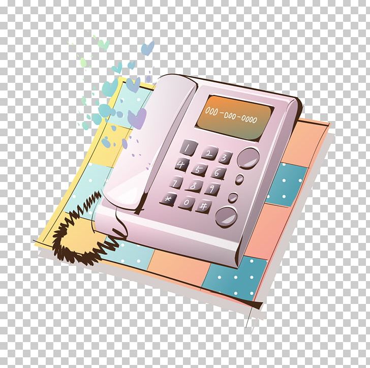 Home Appliance Cartoon Telephone PNG, Clipart, Cartoon, Cell Phone, Comics, Computer, Electronics Free PNG Download