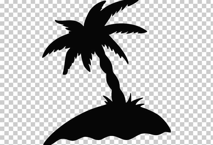 Silhouette Drawing Arecaceae PNG, Clipart, Animals, Arecaceae, Black, Black And White, Branch Free PNG Download