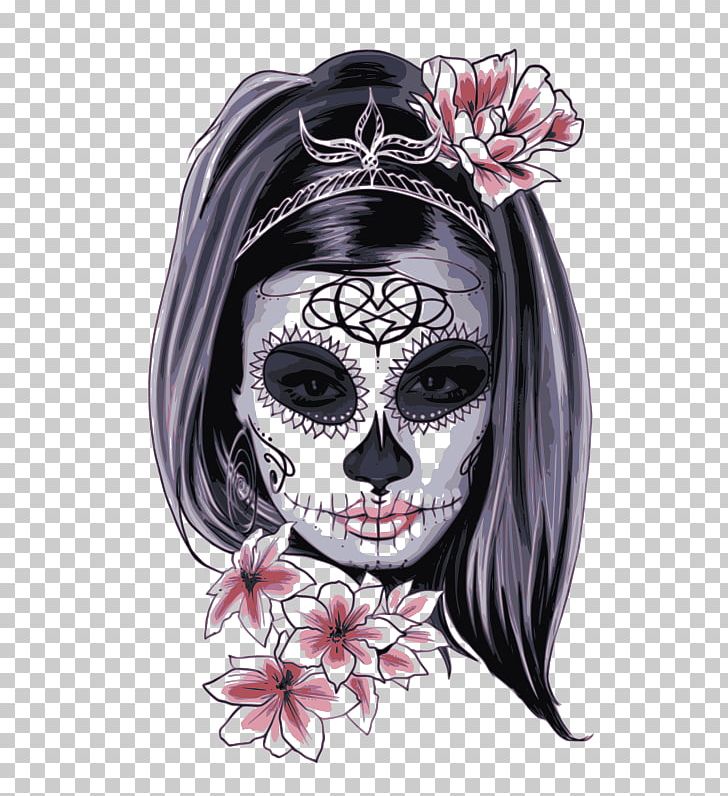 La Calavera Catrina Day Of The Dead Human Skull Symbolism PNG, Clipart, Bone, Calavera, Day Of The Dead, Death, Drawing Free PNG Download
