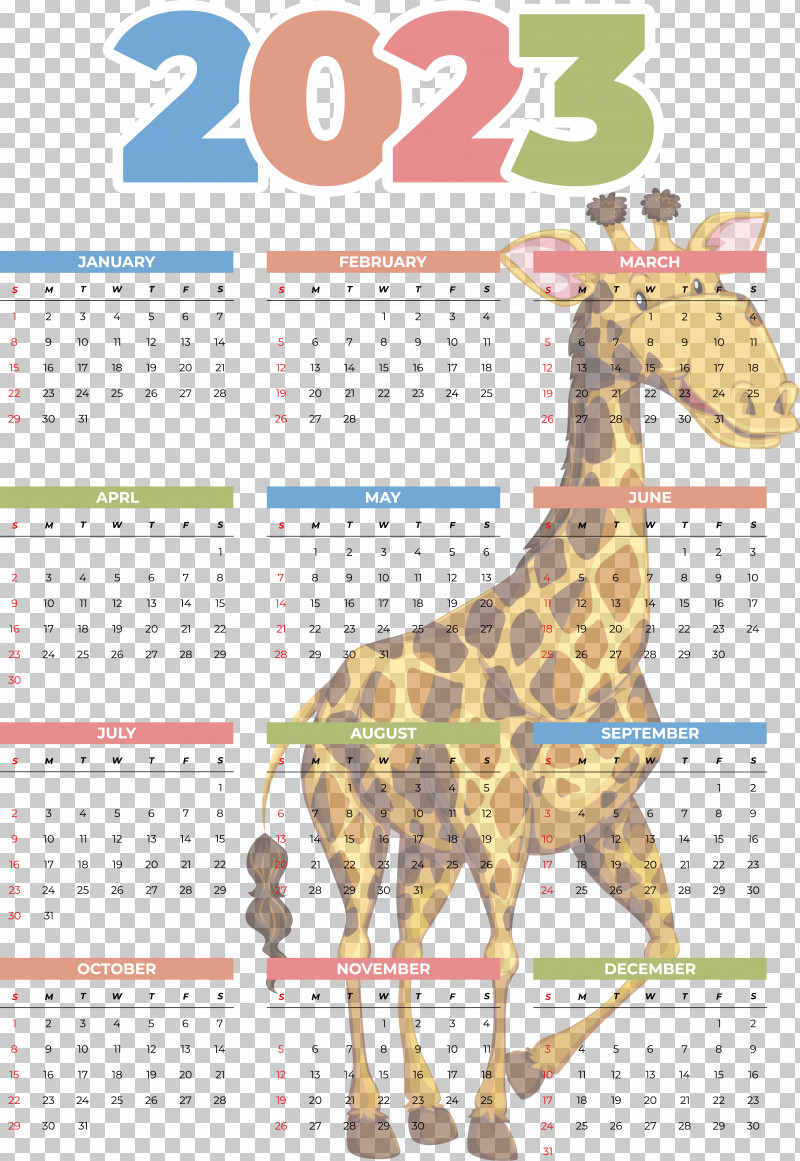 Giraffe Calendar Meter Biology Science PNG, Clipart, Biology, Calendar, Giraffe, Meter, Science Free PNG Download