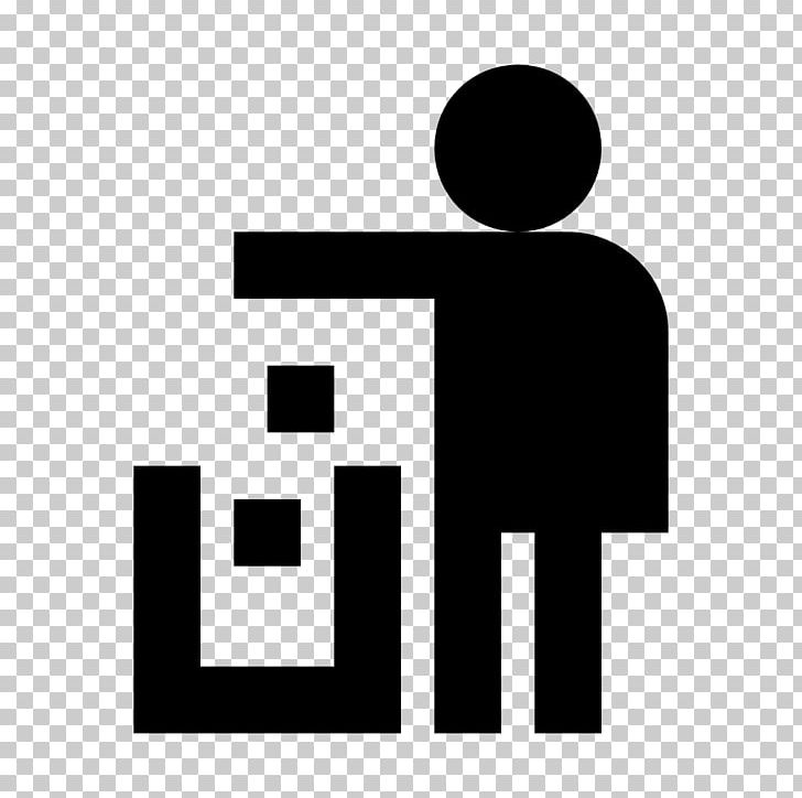 Computer Icons Waste Management Garbage Disposals Font PNG, Clipart, Abfallentsorgung, Area, Black And White, Brand, Communication Free PNG Download