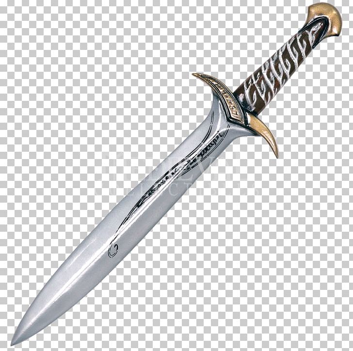The Lord Of The Rings Frodo Baggins Sting Foam Larp Swords The Hobbit PNG, Clipart, Blade, Bowie Knife, Cold Weapon, Dagger, Foam Larp Swords Free PNG Download