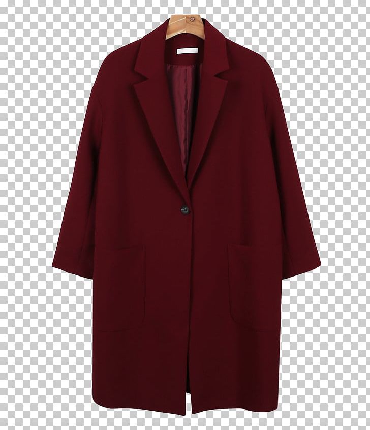 Overcoat Maroon PNG, Clipart, Button, Coat, Long, Long Coat, Maroon Free PNG Download