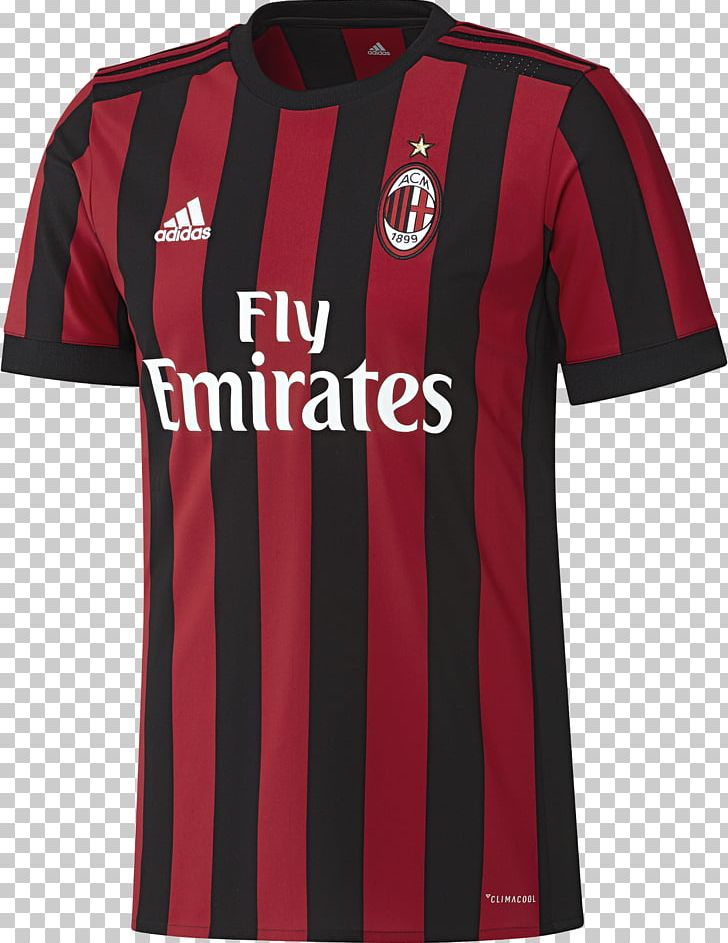 A.C. Milan T-shirt UEFA Champions League Jersey PNG, Clipart, Ac Milan, Active Shirt, Brand, Clothing, Fanatics Free PNG Download