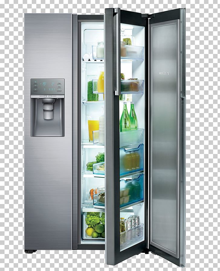 Samsung Food ShowCase RH77H90507H Samsung RS22HDHPN 22 Cu. Ft. Counter Depth Side-By-Side Refrigerator Samsung RH77H90507F PNG, Clipart, Cooking Ranges, Electronics, Freezers, Home Appliance, Kitchen Free PNG Download