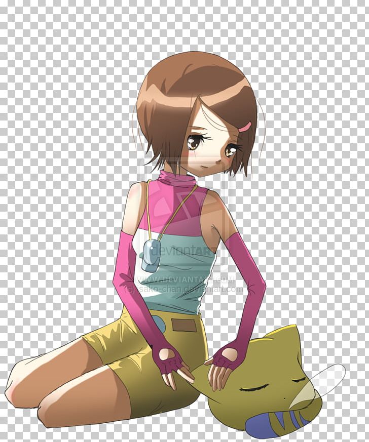 Kari Kamiya Gatomon Tai Kamiya Nyaromon Digimon PNG, Clipart, Arm, Art, Brown Hair, Cartoon, Character Free PNG Download