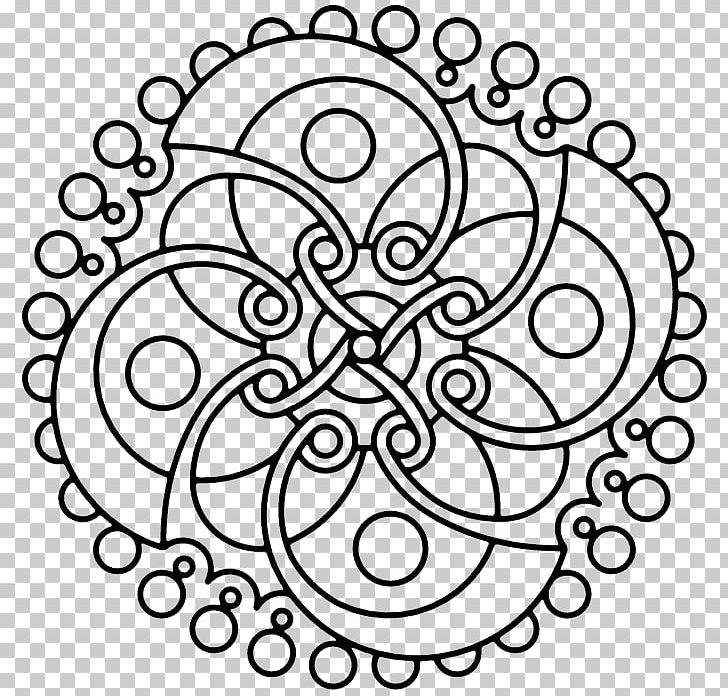 Mandala Line Art Coloring Book Black And White PNG, Clipart, Area, Art, Bicycle, Bicycle Wheel, Bicycle Wheels Free PNG Download