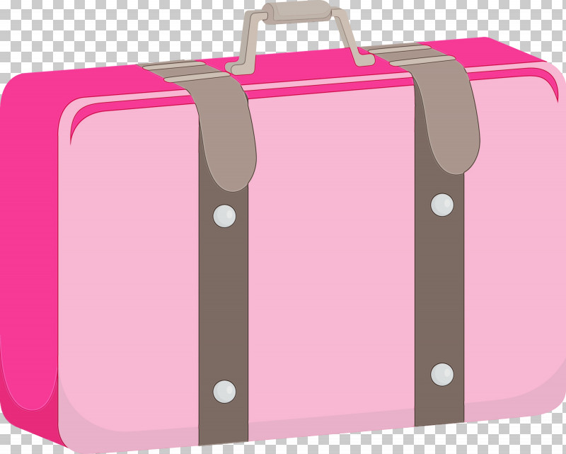 Hand Luggage Baggage Bag Pink M Hand PNG, Clipart, Bag, Baggage, Hand, Hand Luggage, Paint Free PNG Download