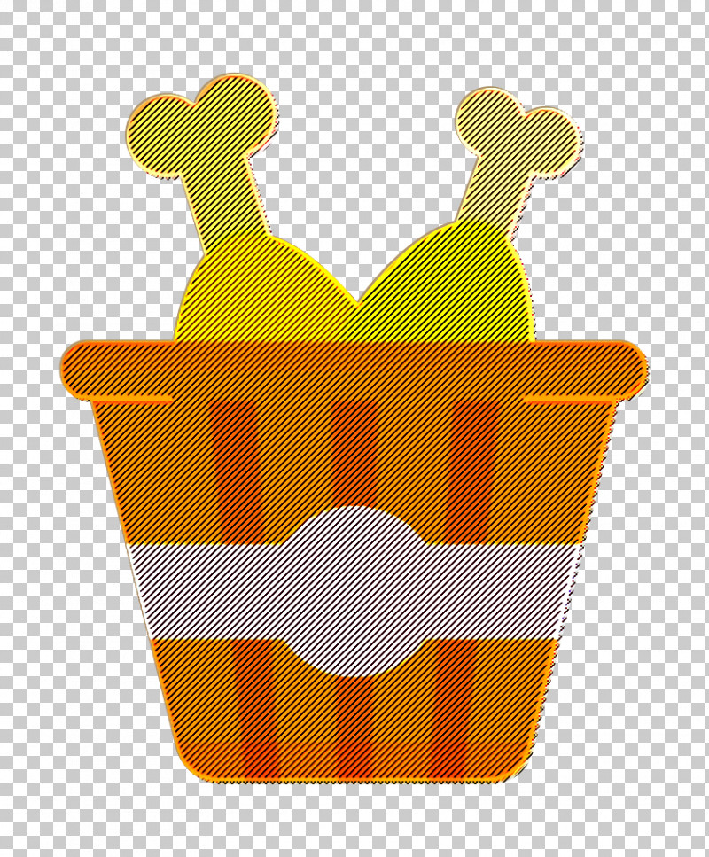 Chicken Bucket Icon Fast Food Icon PNG, Clipart, Chicken Bucket Icon, Fast Food Icon, Meter, Yellow Free PNG Download