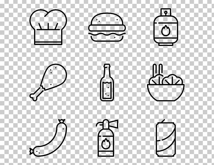 Barbecue Hamburger Computer Icons Icon Design PNG, Clipart, Angle, Area, Auto Part, Barbecue, Black And White Free PNG Download