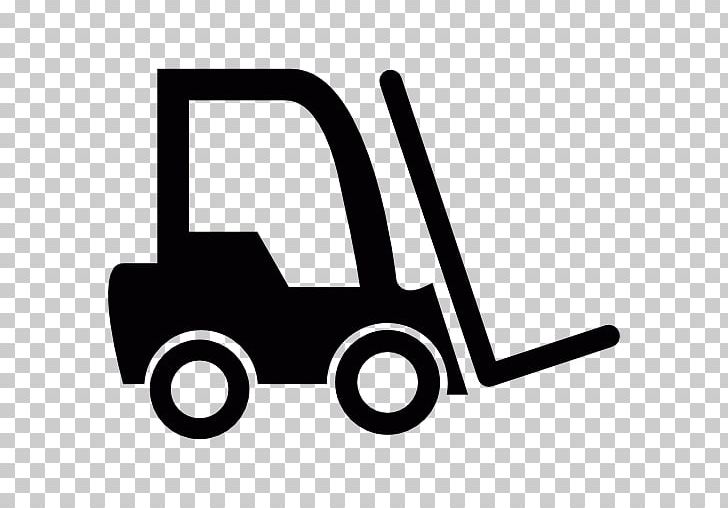 Forklift Transport Computer Icons Machine PNG, Clipart, Angle, Black And White, Brand, Cars, Computer Icons Free PNG Download