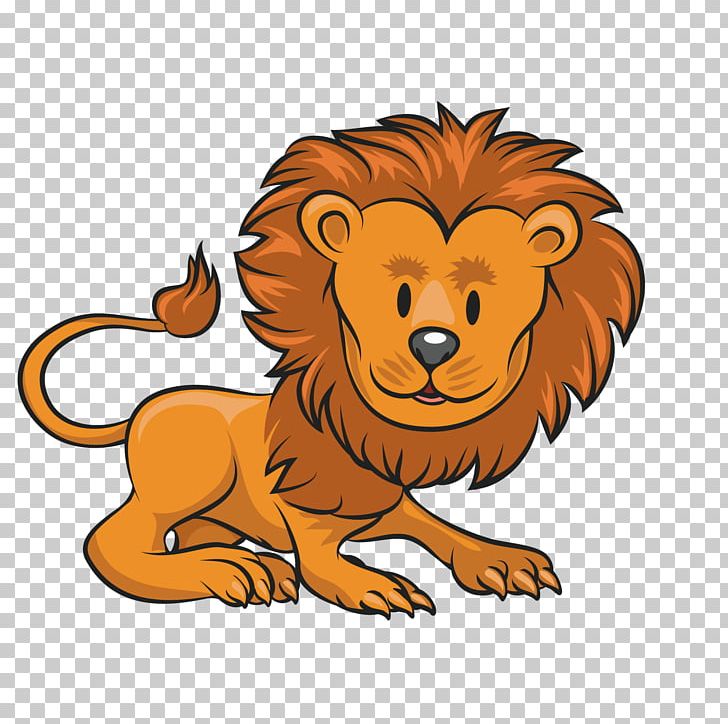 Lion Animal Cartoon PNG, Clipart, Animals, Big Cats, Carnivoran, Cartoon Character, Cartoon Couple Free PNG Download