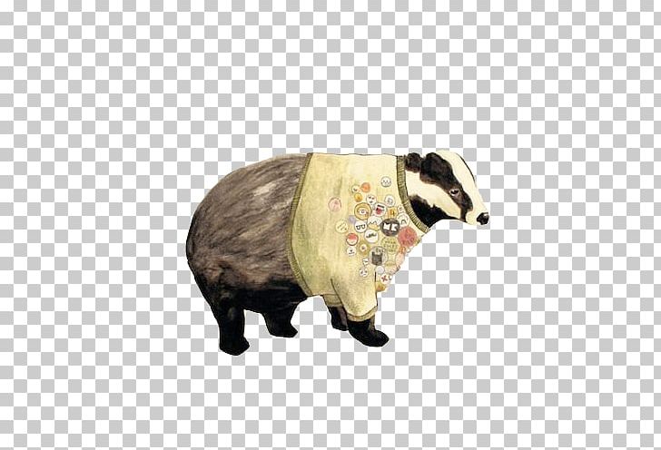 Mister Peebles Mustelids Badger Cant Stop The Prophet Illustration PNG, Clipart, Animal, Animals, Black, Carnivoran, Clothes Free PNG Download