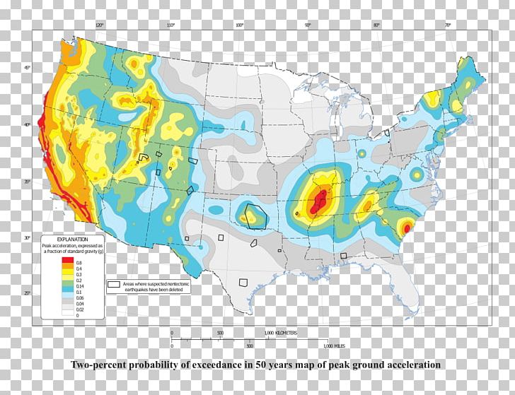 New Madrid Seismic Zone Seismic Hazard Earthquake United States Geological Survey Hazard Map PNG, Clipart, Area, Border, Earthquake, Earthquake Zones Of India, Fault Free PNG Download