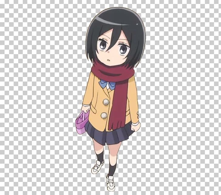 Attack On Titan: Junior High Mikasa Ackerman Gfycat GIF PNG, Clipart, Anime, Attack On Titan, Attack On Titan Junior High, Black Hair, Brown Hair Free PNG Download