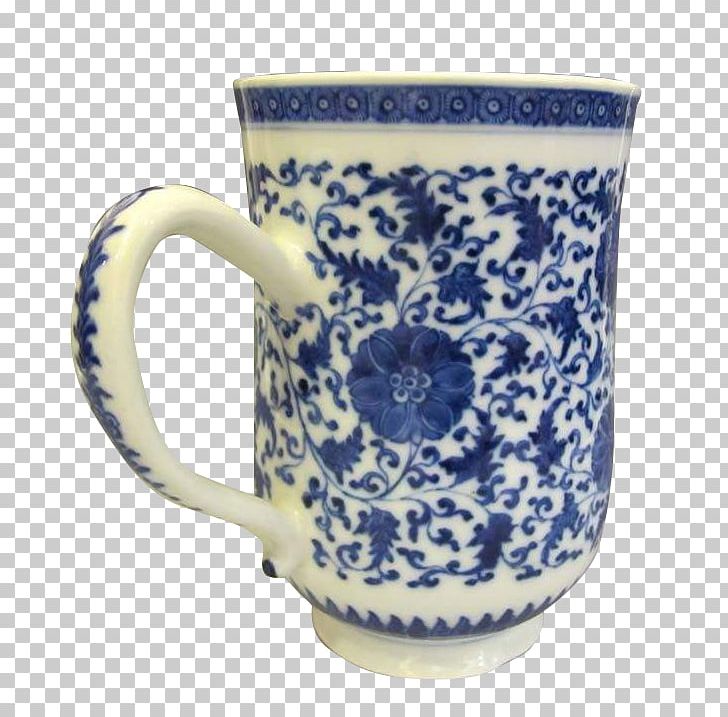 Blue And White Pottery Ceramic Coffee Cup Mug Porcelain PNG, Clipart, Ancient, Ancient Utensils, Antique, Blue, Blue Abstract Free PNG Download