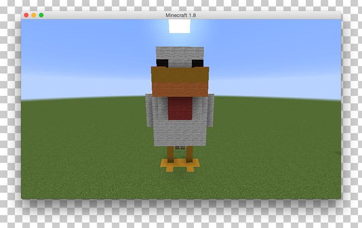 Minecraft Chicken As Food Asado Creeper Png Clipart Architectural