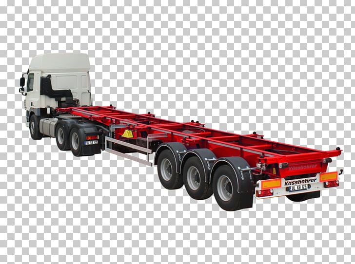 Car Containerchassis Semi-trailer Intermodal Container PNG, Clipart, Car, Cargo, Chassis, Commercial Vehicle, Containerchassis Free PNG Download