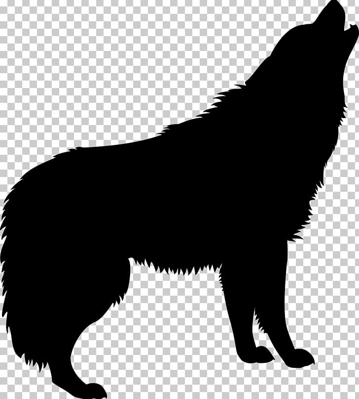 Dog Silhouette PNG, Clipart, Animals, Black, Black And White, Black Wolf, Canidae Free PNG Download