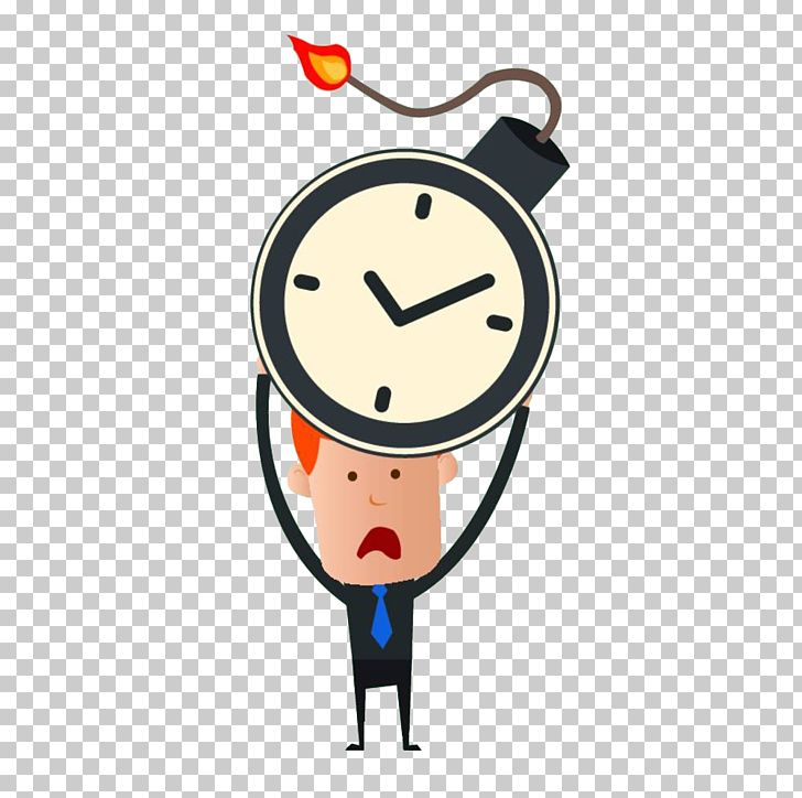 Hand-painted Time Mines PNG, Clipart, Bomb, Cartoon, Clip Art, Clock, Detonated Free PNG Download