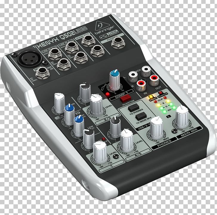 Microphone Behringer Xenyx Q502USB Audio Mixers PNG, Clipart, Audio, Audio Equipment, Audio Mixers, Behringer, Behringer Xenyx Free PNG Download
