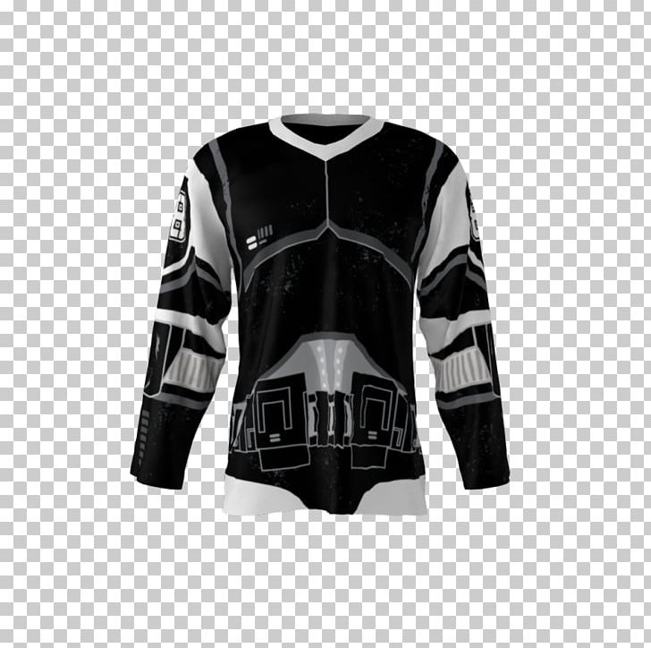 Hockey Jersey Sweater Sleeve Basketball Uniform PNG, Clipart, Basketball, Basketball Uniform, Black, Brand, Dye Free PNG Download