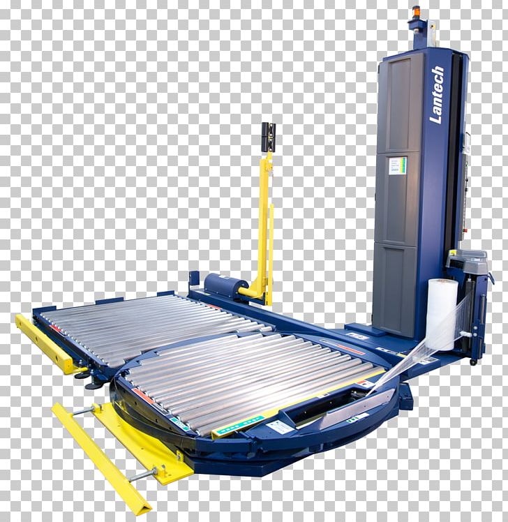 Machine Stretch Wrap Conveyor System Pallet Packaging And Labeling PNG, Clipart, Business, Conveyor System, Forklift, Industry, Lantech Free PNG Download