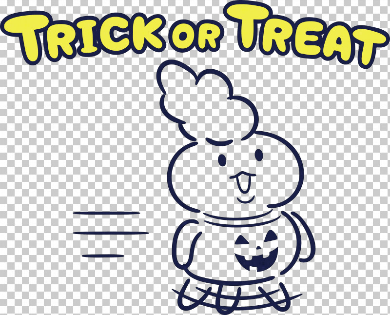 TRICK OR TREAT Happy Halloween PNG, Clipart, Behavior, Cartoon, Happiness, Happy Halloween, Hm Free PNG Download