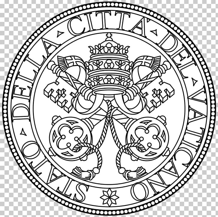 Coats Of Arms Of The Holy See And Vatican City Coats Of Arms Of The Holy See And Vatican City Wikipedia Flag Of Vatican City PNG, Clipart, Area, Art, Black And White, Circle, Coat Of Arms Free PNG Download