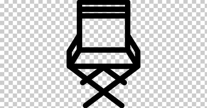 Furniture Folding Chair Computer Icons PNG, Clipart, Angle, Black And White, Chair, Computer Icons, Encapsulated Postscript Free PNG Download
