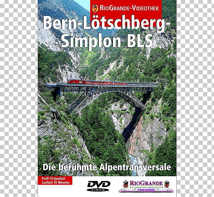 Rail Transport Bern–Lötschberg–Simplon Railway Chemin De Fer Gürbetal–Bern–Schwarzenburg Simplon Tunnel BLS AG PNG, Clipart, Bern, Bridge, Dvd, Hill Station, National Park Free PNG Download