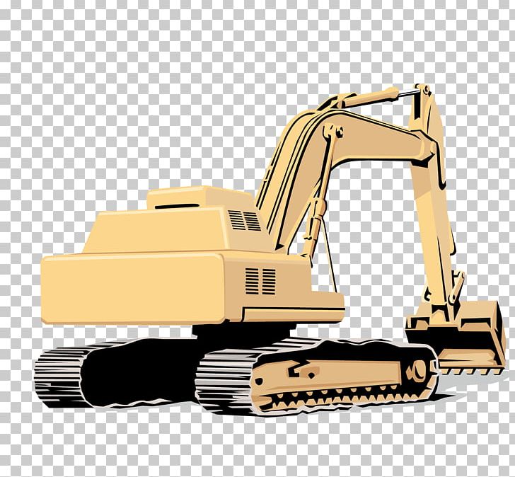 Excavator Forklift PNG, Clipart, Bulldozer, Communicatiemiddel, Encapsulated Postscript, Excavator Vector, Hand Drawn Free PNG Download