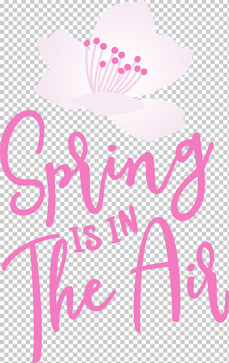 Spring Spring Is In The Air PNG, Clipart, Calligraphy, Flower, Geometry, Lilac M, Line Free PNG Download