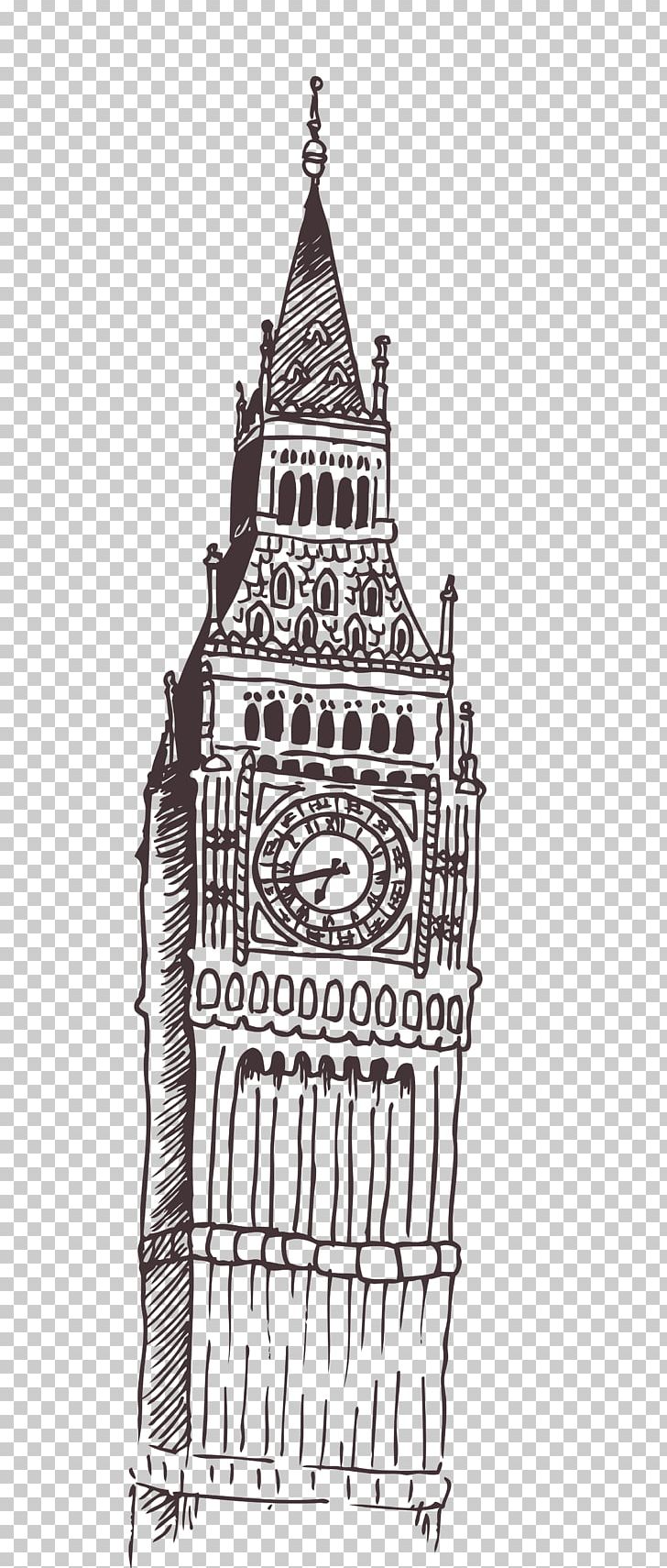 Big Ben Tower Of London Computer File PNG, Clipart, Bell Tower, Black And White, Clock, Clock Icon, Clock Tower Free PNG Download