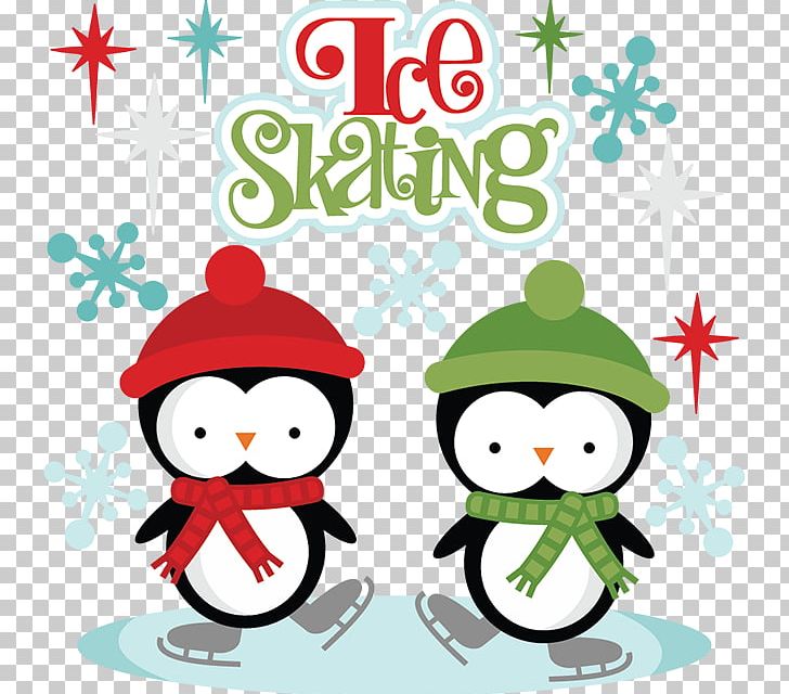 Ice Skating Ice Rink Ice Skates Roller Skating PNG, Clipart, Artwork, Beak, Bird, Christmas, Christmas Decoration Free PNG Download
