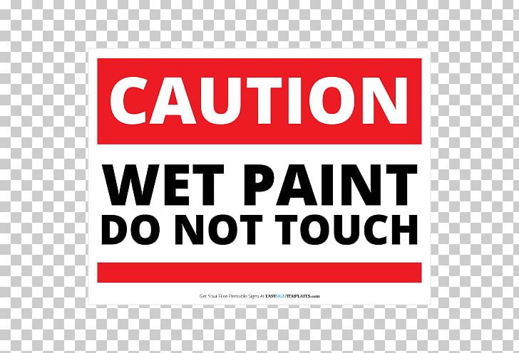 wet floor paint sign