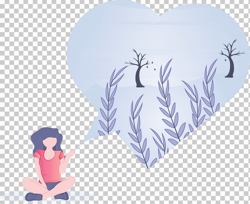 Lavender PNG, Clipart, Abstract, Cartoon, Gesture, Girl, Heart Free PNG Download