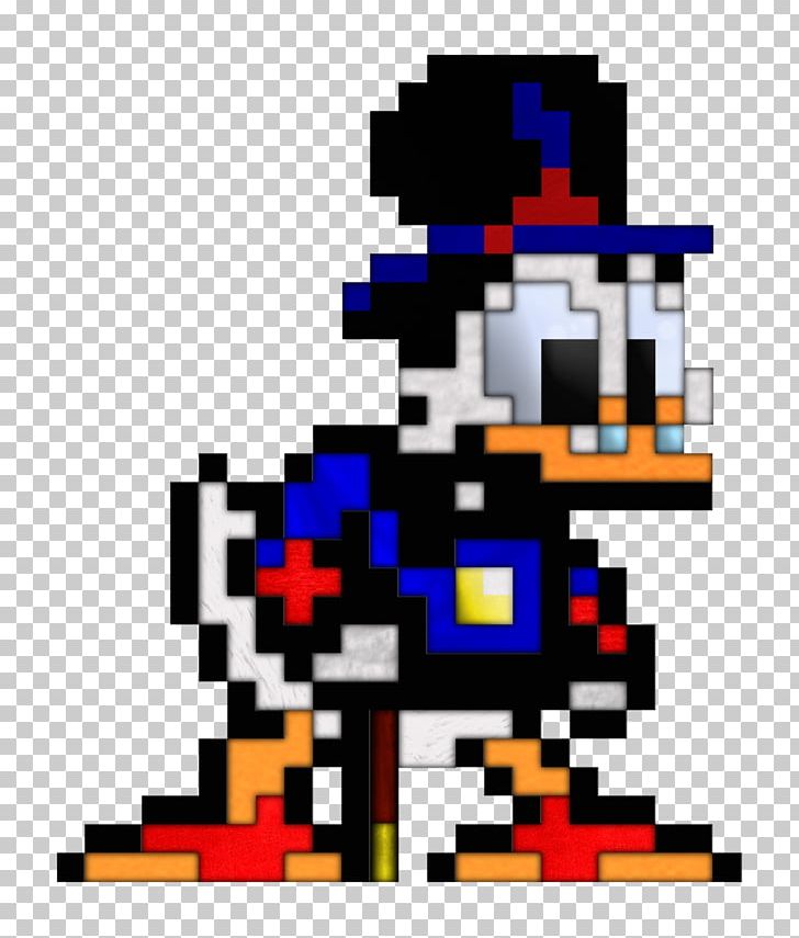 DuckTales: Remastered Scrooge McDuck Pixel Art PNG, Clipart, Area, Art, Artist, Canvas Print, Carl Barks Free PNG Download
